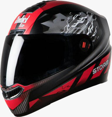 SBA-1 Storm Glossy Black with Red